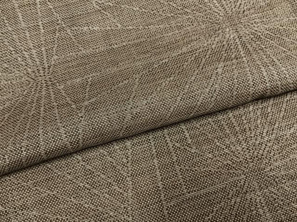 平和屋着物●本場大島紬　カタス9マルキ　幾何学花文　正絹　逸品　AABI1789fy