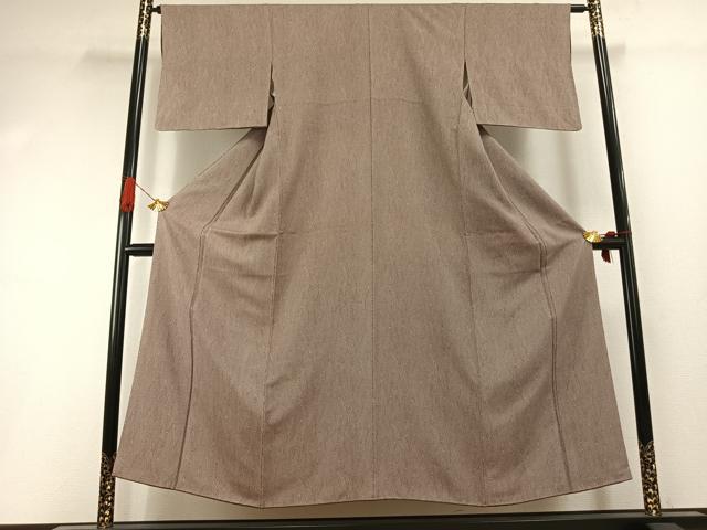 平和屋着物●上質な小紋　幾何学文様　高島屋扱い　正絹　逸品　AABI1791fy