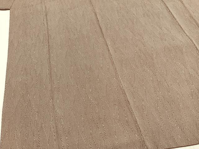平和屋着物●上質な小紋　幾何学文様　高島屋扱い　正絹　逸品　AABI1791fy