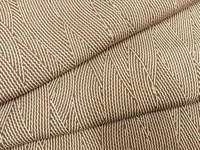 平和屋着物●上質な小紋　幾何学文様　高島屋扱い　正絹　逸品　AABI1791fy