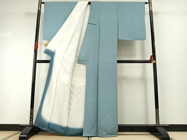 平和屋着物●江戸小紋　鮫小紋柄　正絹　逸品　AABI1793fy
