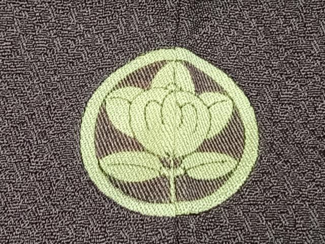 平和屋着物●上質な色無地　薄色　三越扱い　正絹　逸品　AABI1846fy