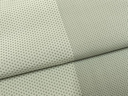 平和屋着物●お召　間道　ロング丈　正絹　逸品　AABI1855fy