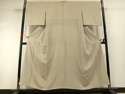 平和屋着物●伝統工芸師　服部光擴　江戸小紋　鮫小紋柄　正絹　逸品　AABI1862fy