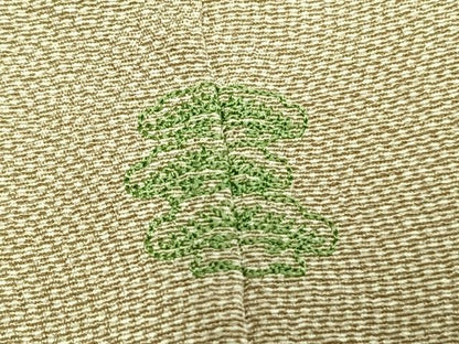 平和屋着物●伝統工芸師　服部光擴　江戸小紋　鮫小紋柄　正絹　逸品　AABI1862fy