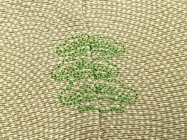平和屋着物●伝統工芸師　服部光擴　江戸小紋　鮫小紋柄　正絹　逸品　AABI1862fy