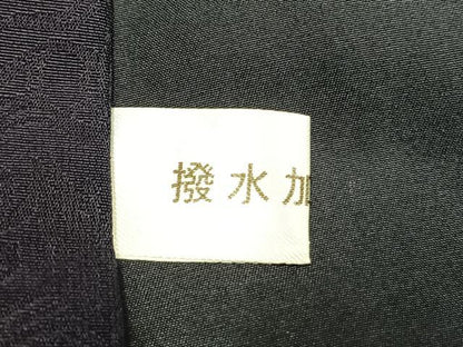 平和屋着物●男性 藍造り国選定無形文化財 藍師・佐藤昭人 中西桂秀 天然灰汁醗酵建本藍染 色無地 濃鼠色 証紙付き 逸品 AABI1869fy