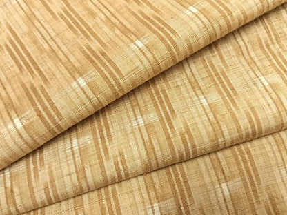 平和屋着物●上質な紬　変わり縞　正絹　逸品　AABI1889fy