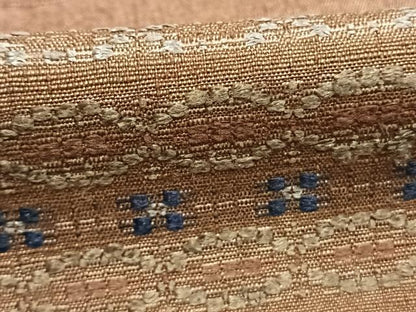 平和屋着物●訪問着　紬地　花織　正絹　逸品　AABI1905fy