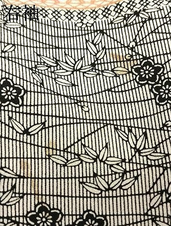 平和屋着物●伝統工芸士 染谷梅治　訪問着　松竹梅　正絹　逸品　AABI1906fy
