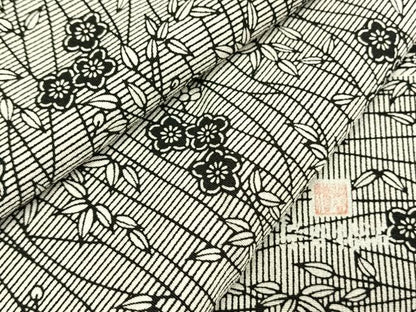平和屋着物●伝統工芸士 染谷梅治　訪問着　松竹梅　正絹　逸品　AABI1906fy