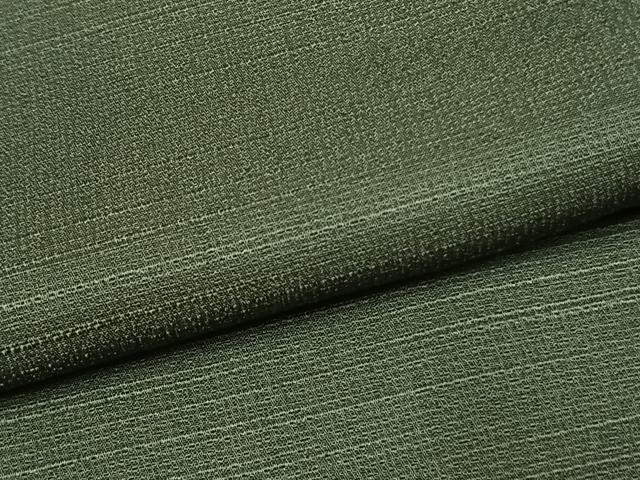 平和屋着物●男性　紬　色無地　老竹色　正絹　逸品　AABI1911fy