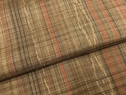 平和屋着物●上質な紬　立涌文　やまと誂製　正絹　逸品　AABI1916fy