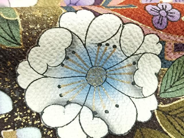 平和屋着物●豪華振袖　辻が花　毬　暈し染め　金彩　正絹　逸品　AABI1925fy