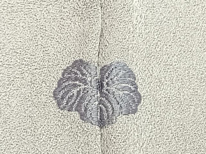 平和屋着物●訪問着　友禅　刺繍　松竹梅　風景花文　正絹　逸品　AABI1949fy