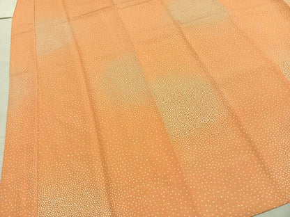 平和屋着物●長襦袢　袷　あられ文様　正絹　逸品　AABI1956fy