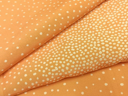 平和屋着物●長襦袢　袷　あられ文様　正絹　逸品　AABI1956fy