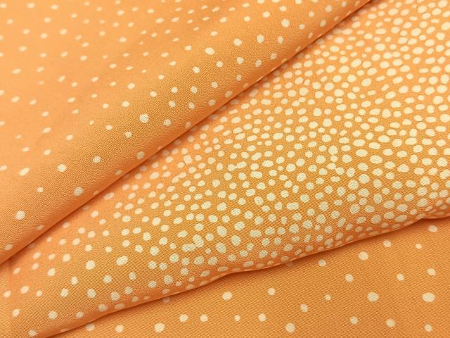 平和屋着物●長襦袢　袷　あられ文様　正絹　逸品　AABI1956fy
