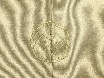 平和屋着物●訪問着　友禅　駒刺繍　松竹梅　風景花鳥文　暈し染め　金彩　正絹　逸品　AABI1986fy