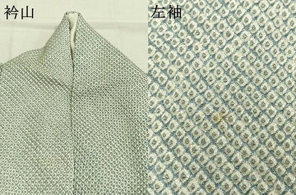 平和屋着物●訪問着　総刺繍　総絞り　草花文　金糸　金彩　正絹　逸品　AABI1992fy
