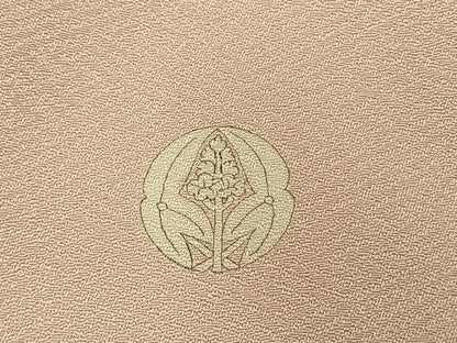 平和屋着物●豪華色留袖　駒刺繍　枝花文　金彩　正絹　逸品　AABI2003fy