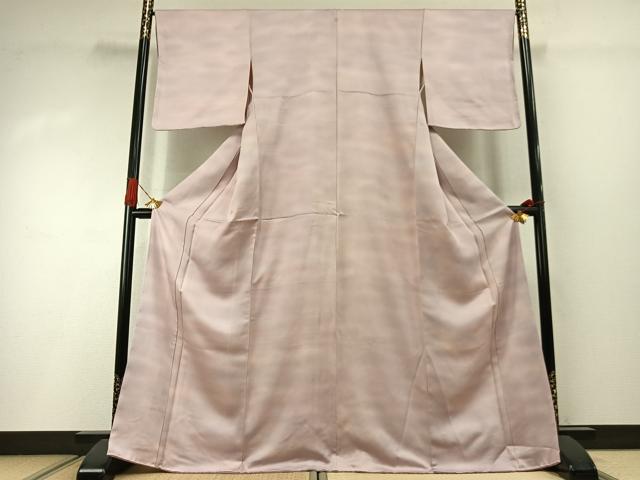 平和屋着物●上質な小紋　霞文　暈し染め　正絹　逸品　未使用　AABI2021fy