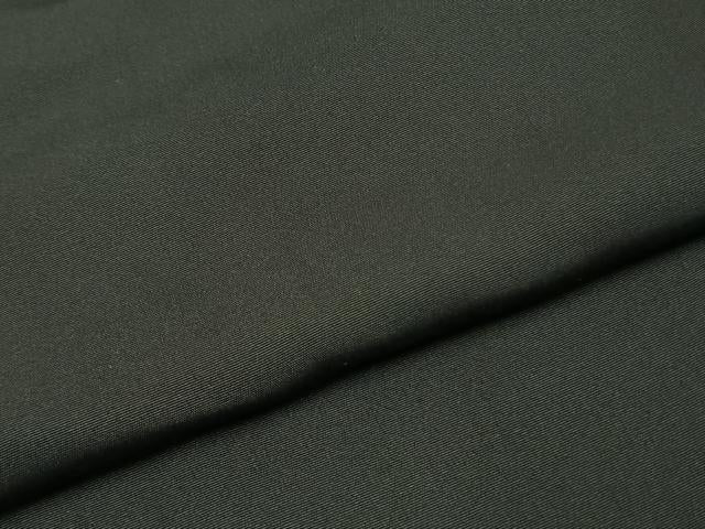 平和屋着物●男性 黒紋付 羽織セット 正絹 逸品 AABI2058fy
