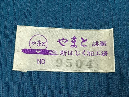 平和屋着物●豪華振袖　刺繍　草花文　暈し染め　金銀彩　銀糸　やまと誂製　正絹　逸品　AABI2061fy
