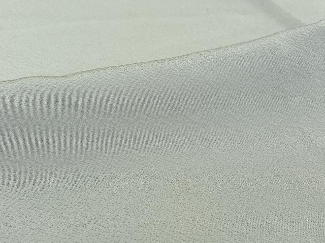 平和屋着物▽上質な色無地　単衣　暁鼠色　正絹　逸品　AABI2097jh