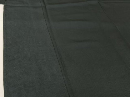 平和屋着物▽上質な色無地　単衣　百入茶色　正絹　逸品　AABI2099jh