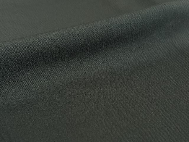 平和屋着物▽上質な色無地　単衣　百入茶色　正絹　逸品　AABI2099jh