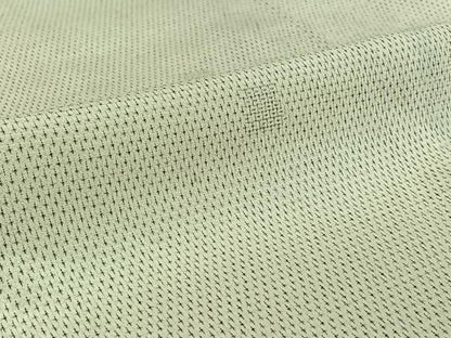 平和屋着物▽本塩沢　単衣　110亀甲　蚊絣　正絹　逸品　AABI2113jh
