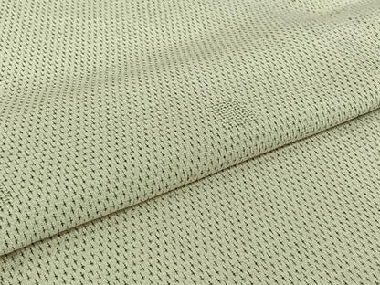 平和屋着物▽本塩沢　単衣　110亀甲　蚊絣　正絹　逸品　AABI2113jh