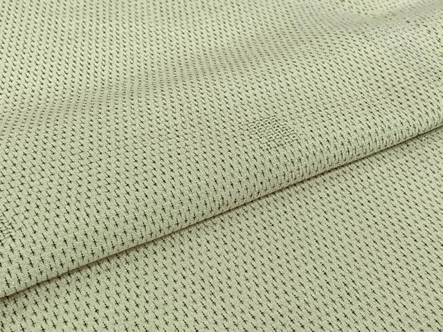 平和屋着物▽本塩沢　単衣　110亀甲　蚊絣　正絹　逸品　AABI2113jh