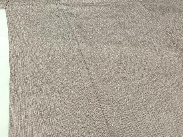 平和屋着物▽上質な小紋　単衣　霞文　正絹　逸品　AABI2116jh