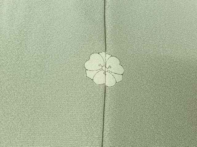 平和屋着物▽豪華色留袖　単衣　駒刺繍　吹き寄せ文　正絹　逸品　AABI2121jh