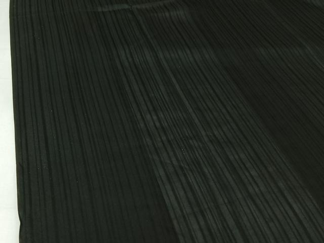 平和屋着物▽道中着　スリーシーズン　春夏秋　塵除け　縞　ロング丈　正絹　逸品　AABI2131jh