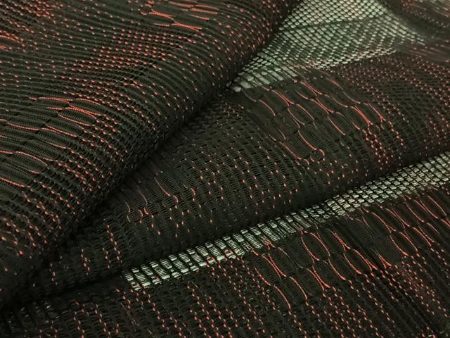 平和屋着物▽道行コート　スリーシーズン　春夏秋　塵除け　霞文　正絹　逸品　AABI2149jh