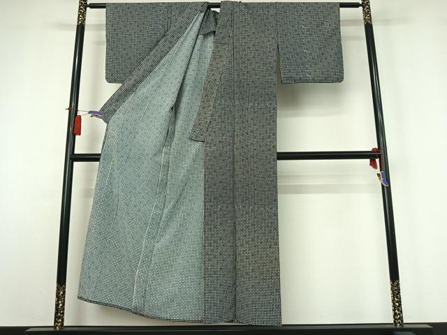 平和屋着物▽上質な小紋　単衣　格子　正絹　逸品　AABD0113fy 2026年最新】Yahoo!オークション -平和屋 着物 単衣の中古品・新品・未