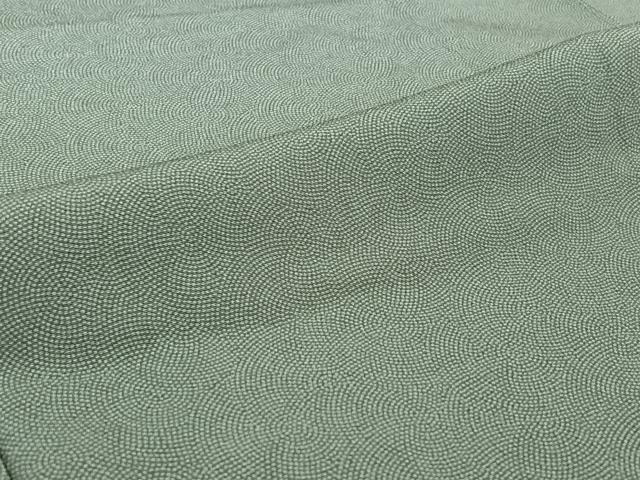 平和屋着物▽江戸小紋　単衣　鮫小紋柄　正絹　逸品　AABI2164jh