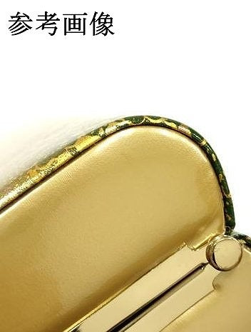 平和屋着物▼和装小物 和装バッグ 花柄 金銀彩 逸品 AABI2201ay