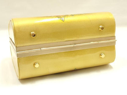 平和屋着物▼和装小物 和装バッグ ハンドバッグ 芝草文 金彩 逸品 AABI2202ay