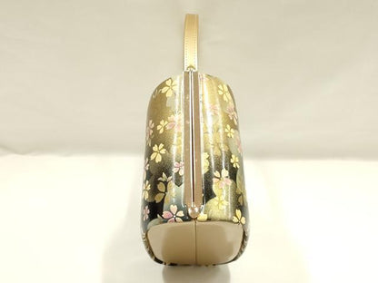 平和屋着物▼和装小物　和装バッグ　ハンドバッグ　花柄　桜　暈し　逸品　AABI2203ay