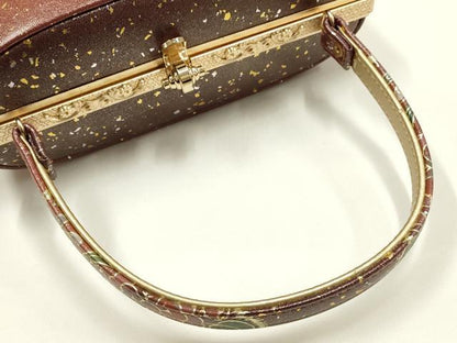 平和屋着物▼和装小物 和装バッグ ハンドバッグ 辻が花 金銀彩 逸品 AABI2209ay