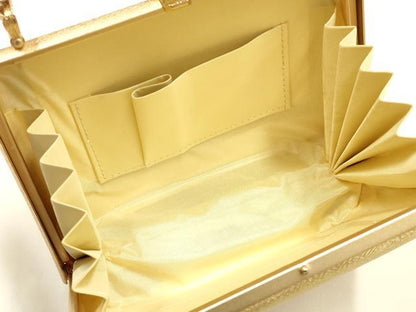 平和屋着物▼和装小物 和装バッグ ハンドバッグ 佐賀錦 草花文 金糸 逸品 AABI2220ay