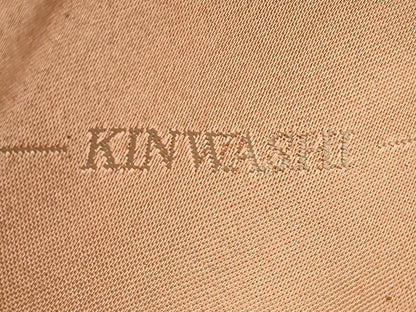 平和屋着物▼和装小物　和装バッグ　金鷲本舗 東京謹製 キンワシ印　ハンドバッグ　幾何学花文　金彩　逸品　AABI2223ay
