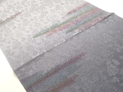 平和屋本店●和装小物　帯締め・帯揚げセット　内記組　霞文　暈し染め　逸品　未使用品あり　AABI2248ay