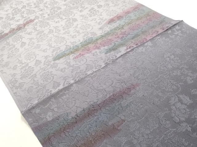 平和屋本店●和装小物　帯締め・帯揚げセット　内記組　霞文　暈し染め　逸品　未使用品あり　AABI2248ay