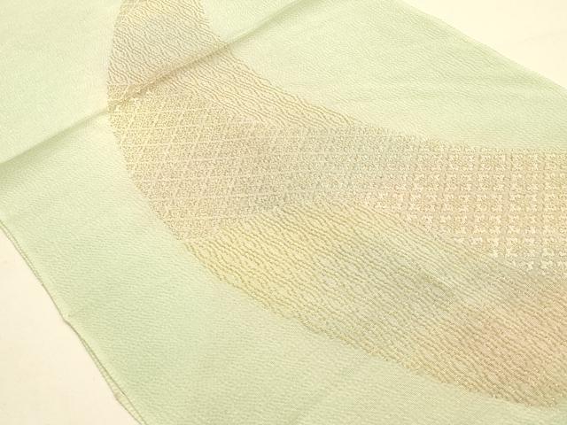 平和屋本店●和装小物　帯締め・帯揚げセット　高麗組　吉祥地紋　金糸　逸品　未使用品あり　AABI2266ay