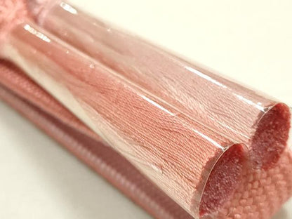 平和屋本店●和装小物　帯締め・帯揚げセット　高麗組　霞文　金糸　暈し染め　正絹　逸品　未使用　AABI2279ay